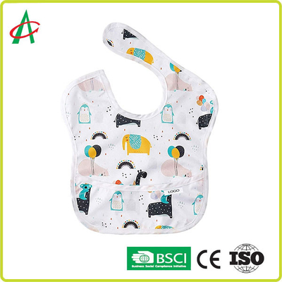 11.81&quot; Newborn Baby Bibs , ISO9001 Waterproof Bibs For Babies