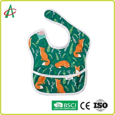 11.81&quot; Newborn Baby Bibs , ISO9001 Waterproof Bibs For Babies
