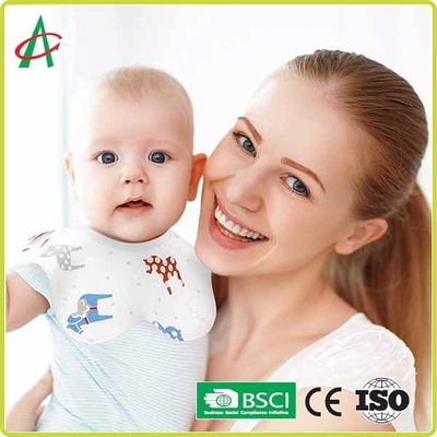 BPA Free Newborn Baby Bibs Comfortable Cotton 360 Degree Rotation