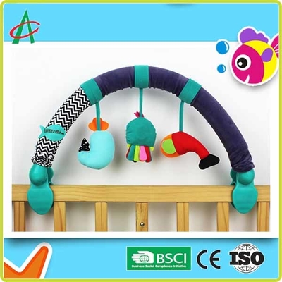 L67cm Spiral Pram Toy Infant Pram Stroller With BB Squeaker