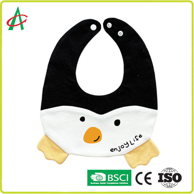 29cm*26cm Newborn Baby Bibs Super Absorbent With Adjustable Snap