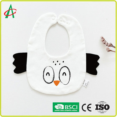 29cm*26cm Newborn Baby Bibs Super Absorbent With Adjustable Snap