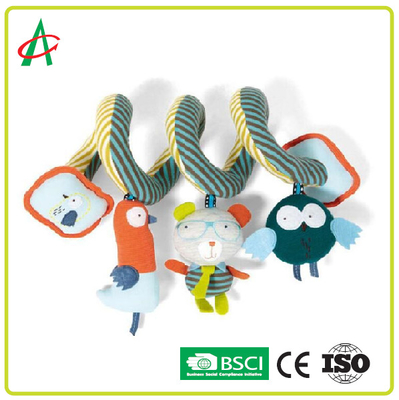 40X28CM Spiral Pram Toy BPA Free Safety Material CE certificate