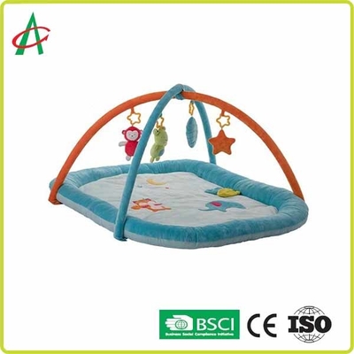 100% Polyester Washable Portable Baby Activity Play Gym Mat Infant Toddlers