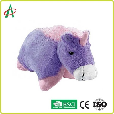BPA Free Washable Chenille Animal Shaped Soft Plush Pillow