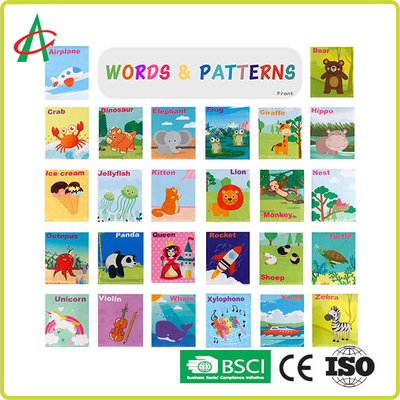 No Fading Educational Polyester Soft Books For Infants