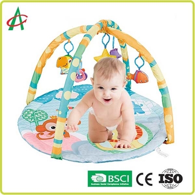 CPSC Non Slip Washable Baby Tummy Time Mat For Cognitive Development