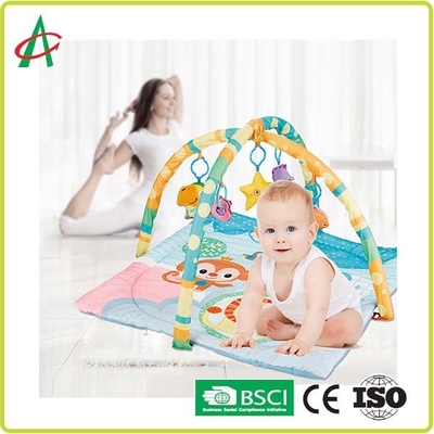 CPSC Non Slip Washable Baby Tummy Time Mat For Cognitive Development