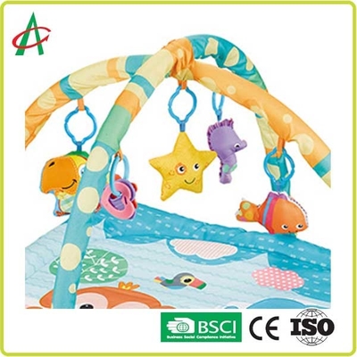 CPSC Non Slip Washable Baby Tummy Time Mat For Cognitive Development