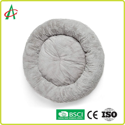 REACH Diameter 20 24 32 40 46&quot; Super Soft Plush Dog Bed