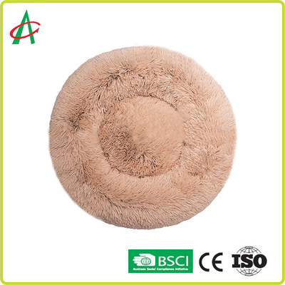 REACH Diameter 20 24 32 40 46&quot; Super Soft Plush Dog Bed