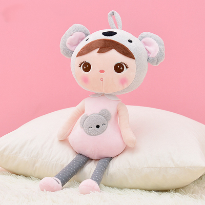 18in Washable Cartoon Girl Plush Toys Pillows AZO Free