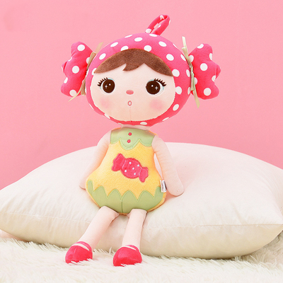 18in Washable Cartoon Girl Plush Toys Pillows AZO Free