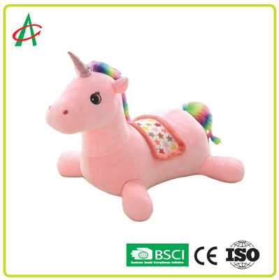 BSCI BPA Free Washable Unicorn Plush Toys Pillows