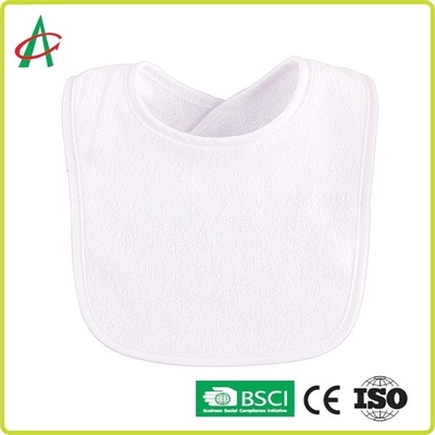 BPA Free Super Absorbent Terrycloth Newborn Dribble Bibs For Nursery