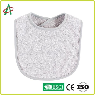BPA Free Super Absorbent Terrycloth Newborn Dribble Bibs For Nursery