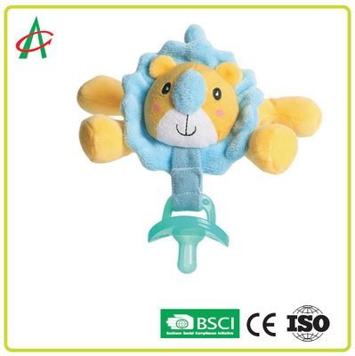 Washable Pacifier Plush Toy Pacifier Clip CE/BSCI Certificate