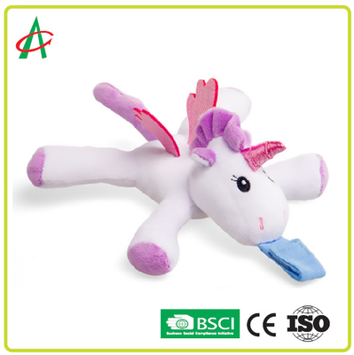 Washable Pacifier Plush Toy Pacifier Clip CE/BSCI Certificate