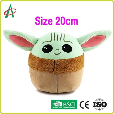 10 13 20 26cm Height PP Cotton Stuffing Yoda Plush Toy For Kids