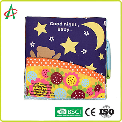 BSCI Polyester 9 Sensory Items Activity Books For Infants