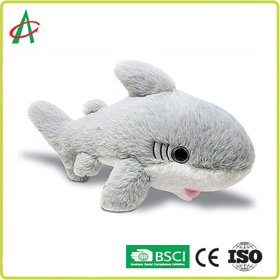 CPSIA Bisphenol A Free 3 Colors Plush Shark Toy