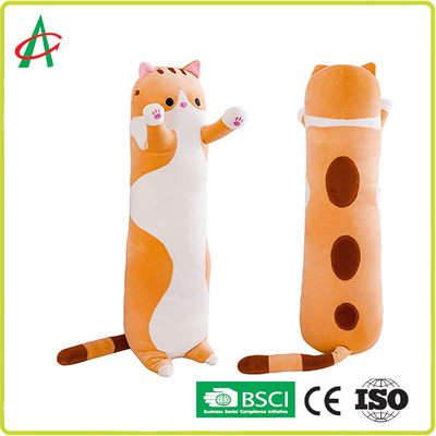 OEM ODM House Decoration Plush Cartoon Cat Pillow 70cm