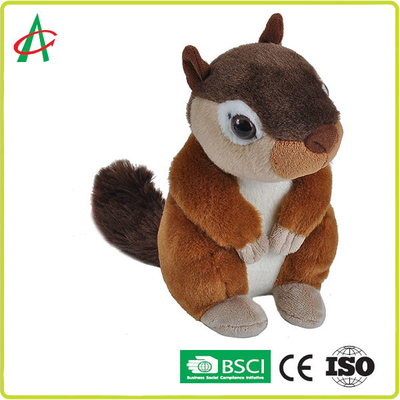 AZO Free Washable 8'' Chipmunk Plush Toy For Kids And Adults