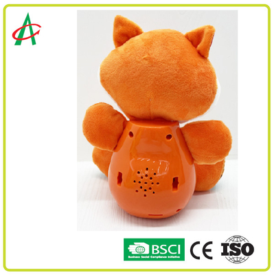 BPA Free Fox Musical Plush Toys For Sensory Training